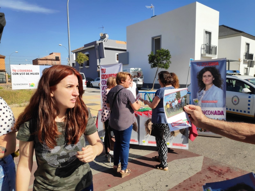 Izquierda Unida en el &quot;mercadillo de San José&quot;