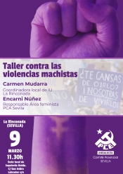 Taller contra las violaciones machistas 9M