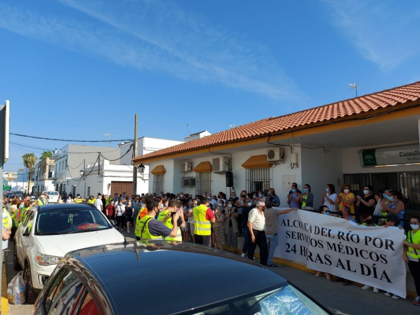 Prosigue la marcha en defensa de la Sanidad Pública