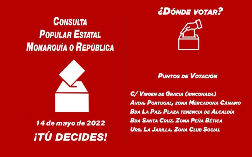 Consulta popular estatal monarquía o república