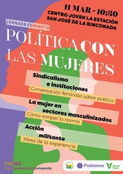 Jornada feminista - Política con las mujeres