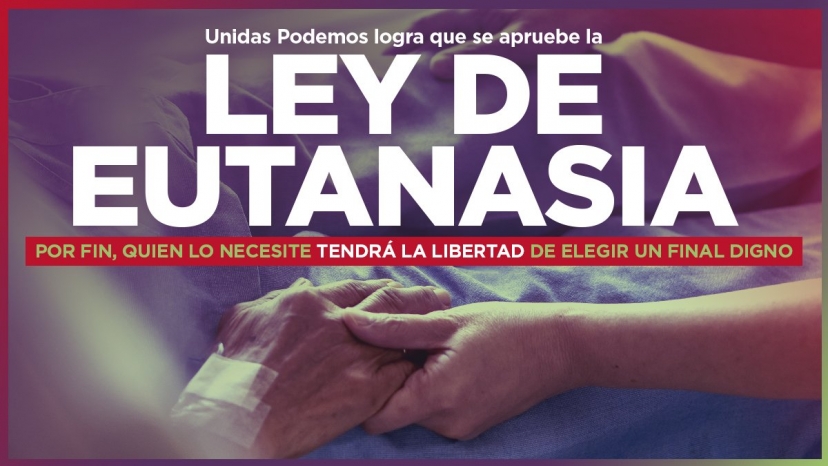 La Ley de Eutanasia ya es una realidad